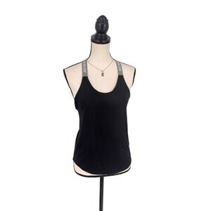 Nike Women's‎ Black Racerback Tank Top Just Do It Logo Gym Workout Size Small